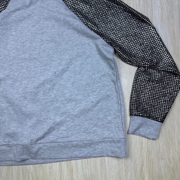 Disney Boutique Mickey Mouse Print Sparkle Houndstooth Pullover Sweatshirt XXL - Picture 12 of 14